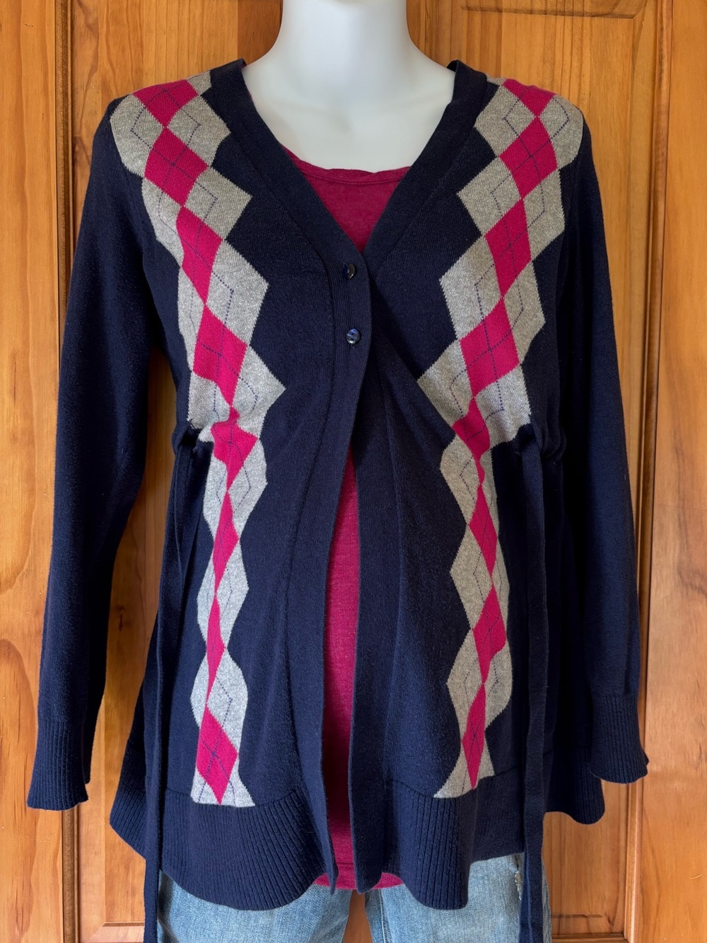 Maternity cardigan